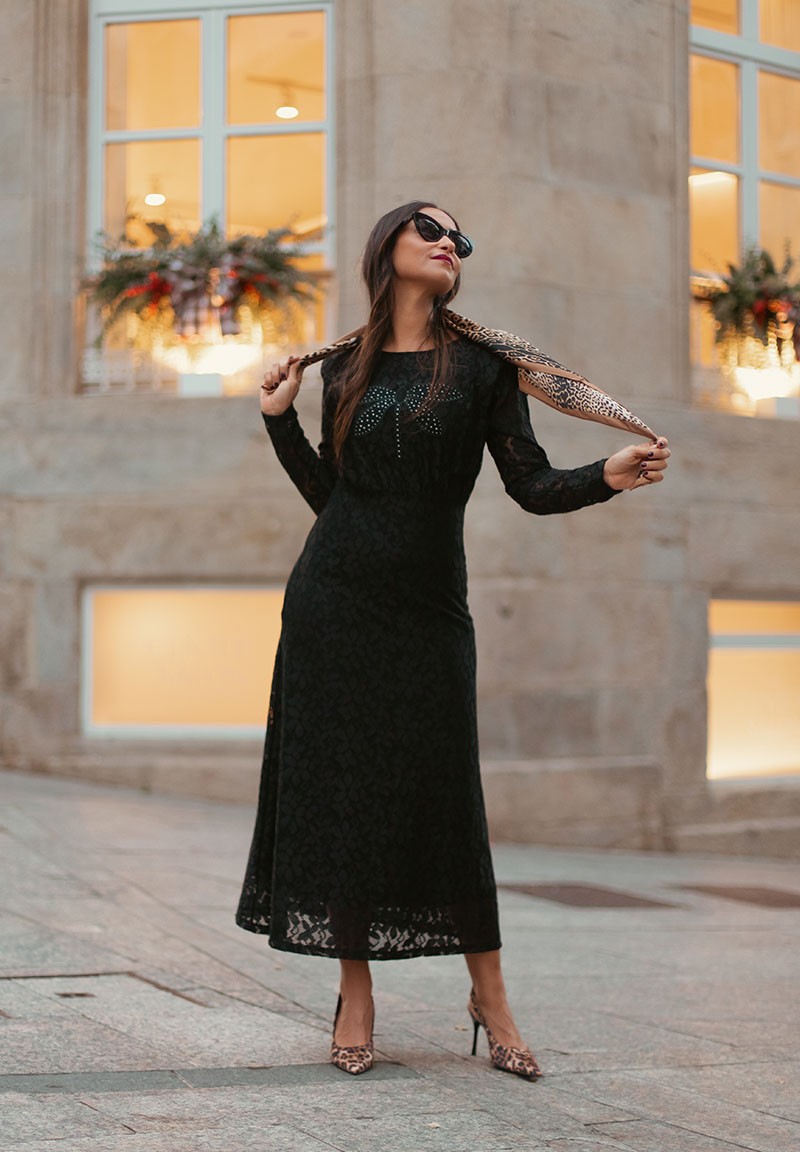 Vestido libélula encaje