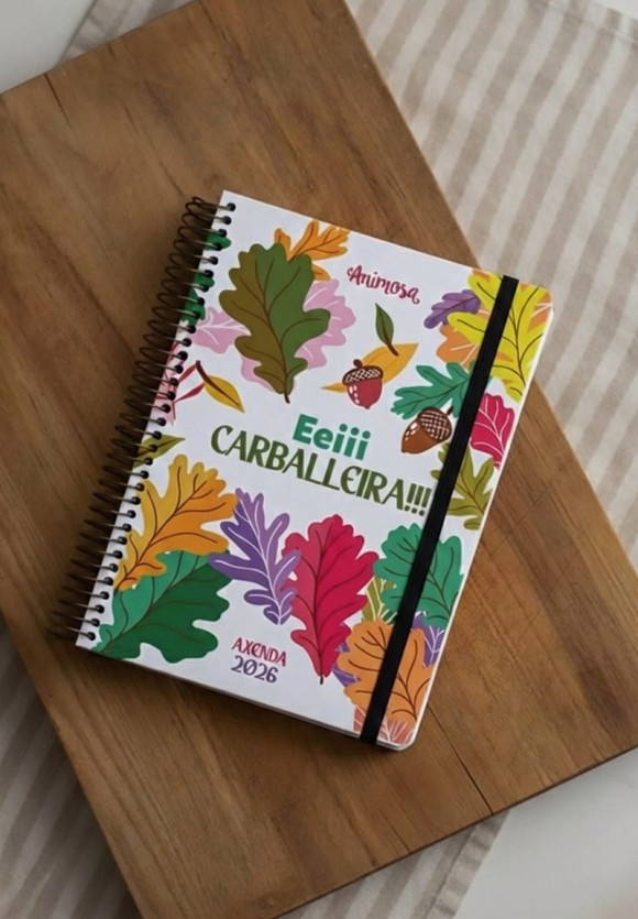 Axenda 2026 A5 Diaria Ei Carballeira
