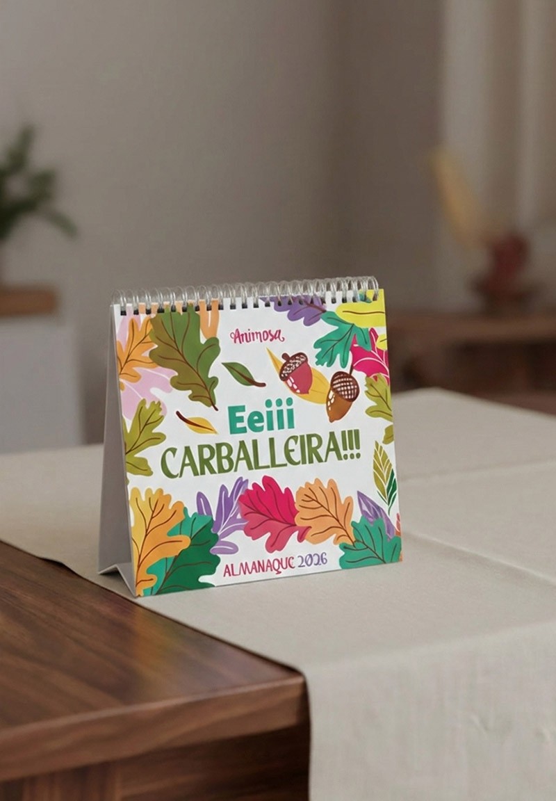 Almanaque de mesa 2026 Ei Carballeira
