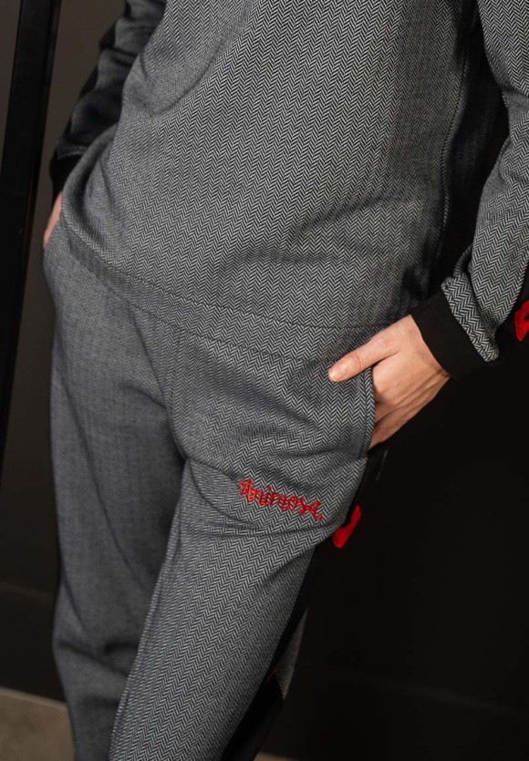 Pantalón espiguilla Amapolas