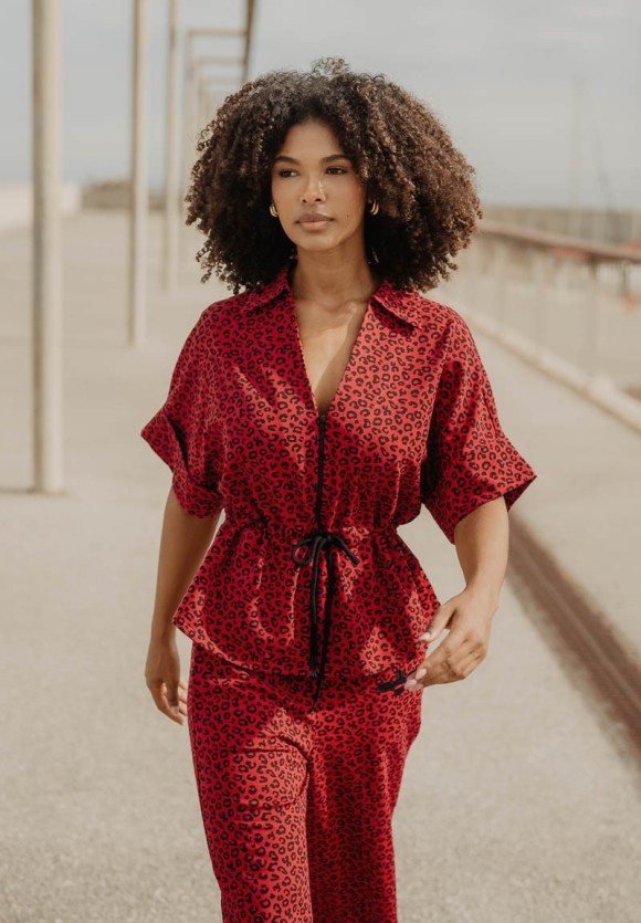 Chaqueta Animal Print Amour