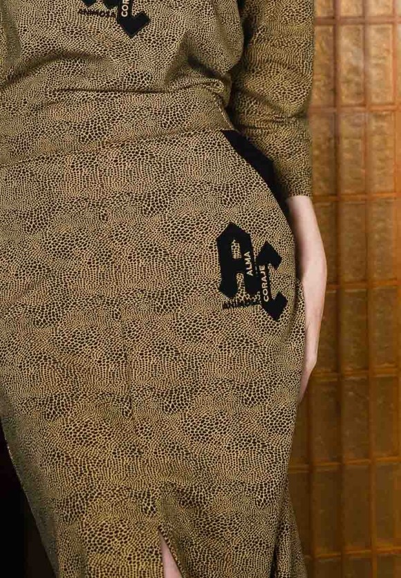 Falda A&C serpiente