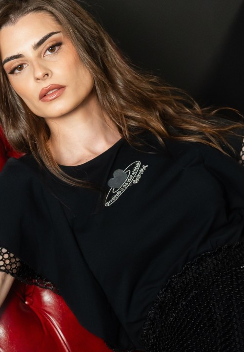 Camiseta volantes Gratitude