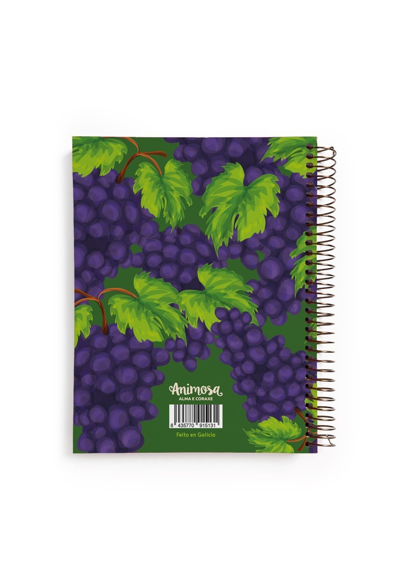 Caderno Din A5 Galega de pura cepa espiral | Animosa