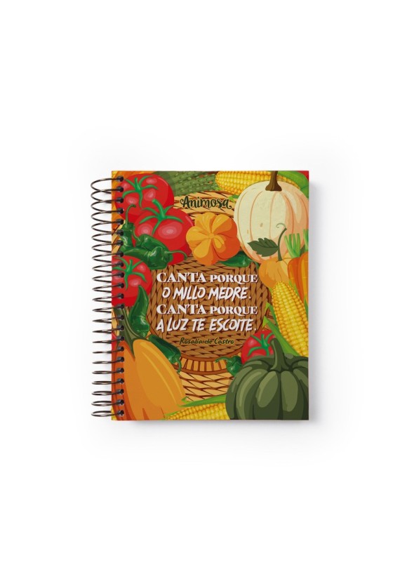 Caderno A6 Rosalía Canta