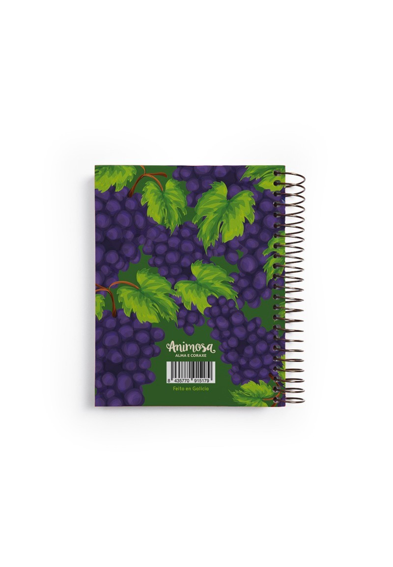 Caderno Din A6 Galega de pura cepa espiral | Animosa