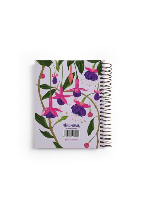 Caderno Din A6 María Mariño espiral | Animosa