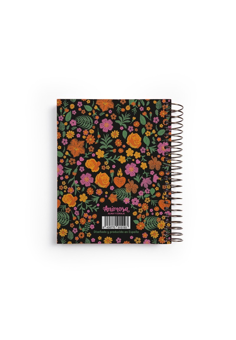 Cuaderno Din A6 Hoy es un regalo espiral | Animosa