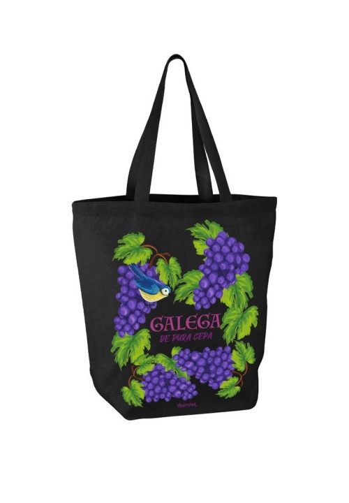 Bolsa negro Galega