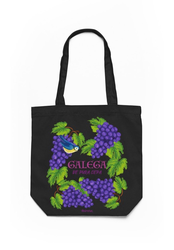 Bolsa negro Galega