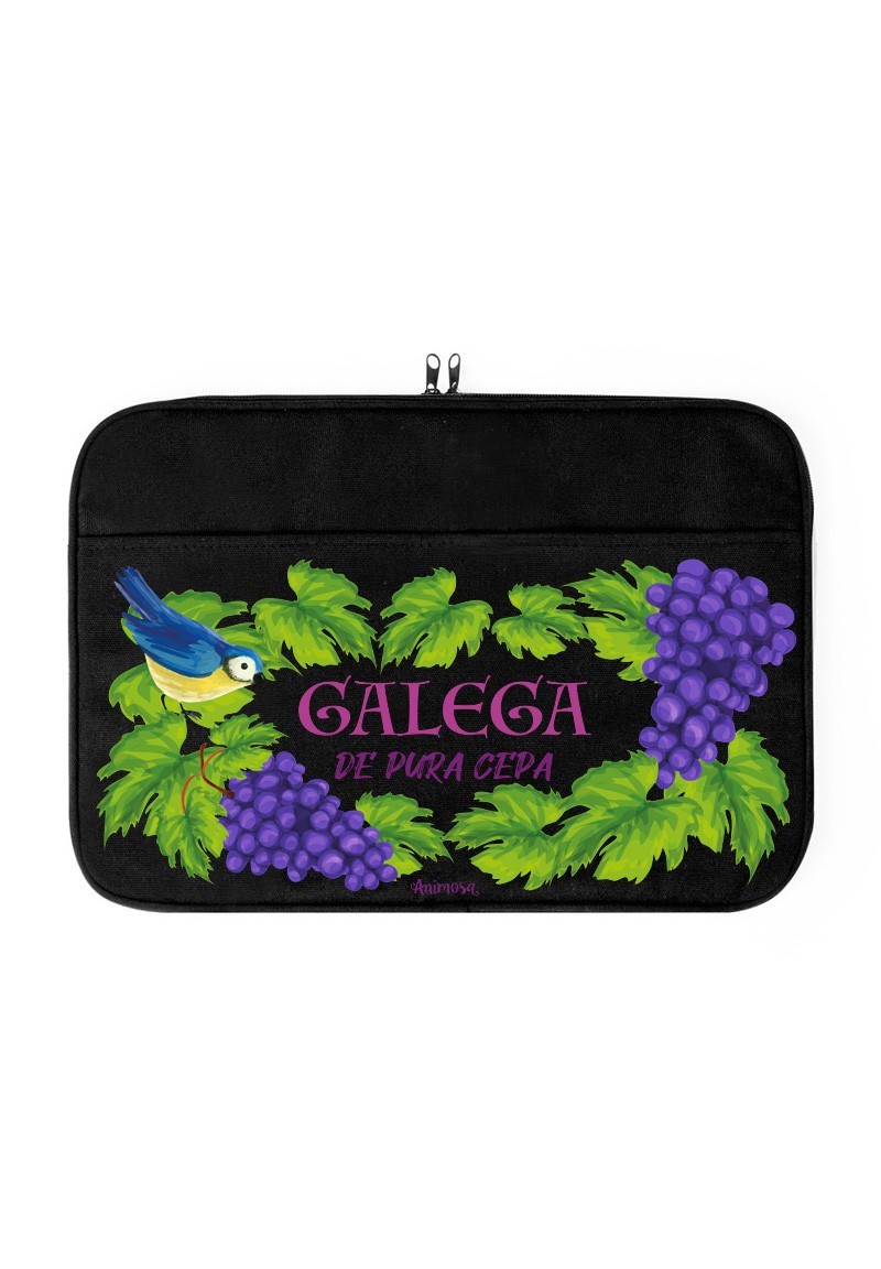 Funda acochoada Galega de pura cepa para ordenador | Animosa