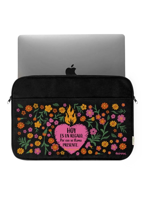 Funda acolchada Hoy es un regalo para ordenador | Animosa