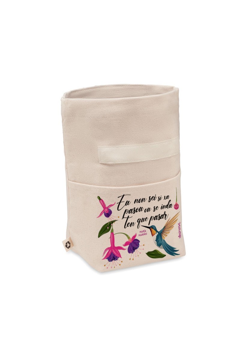 Bolsa térmica María Mariño peche con velcro | Animosa