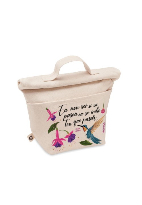 Bolsa térmica María Mariño peche con velcro | Animosa