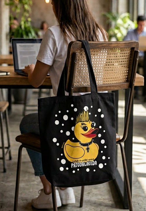 Bolsa Patodalavida estilo tote de lunares | Animosa