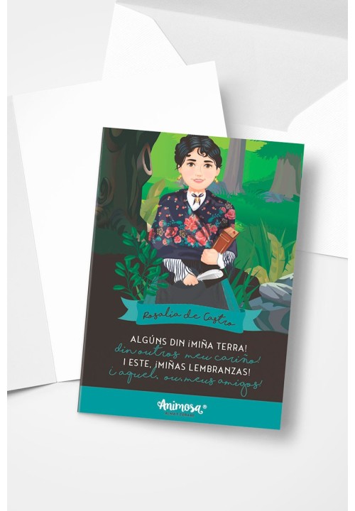 Tarxeta Rosalía Meu cariño