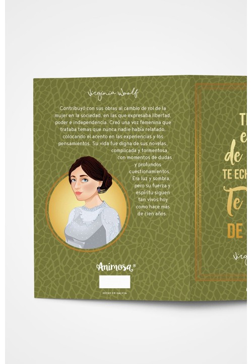 Tarjeta Virginia Te echo de menos