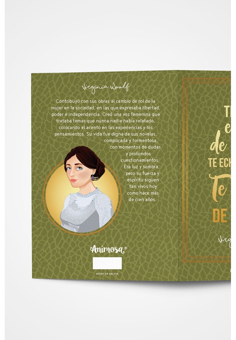 Tarjeta Virginia Te echo de menos