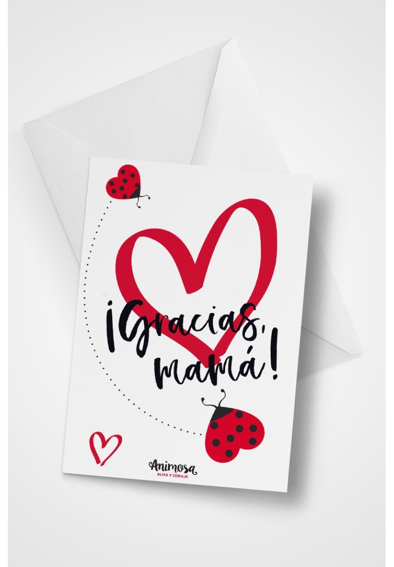 Tarjeta Gracias Mamá