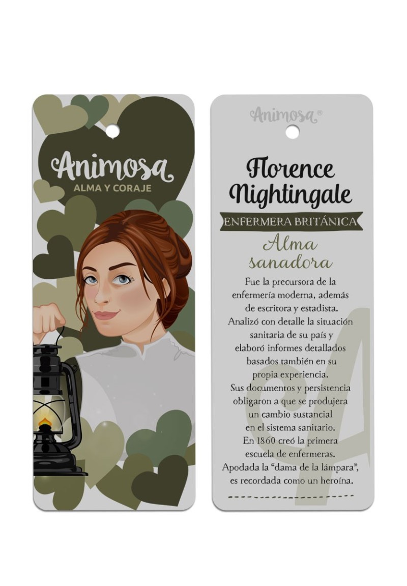 Marcapáginas Florence Nightingale