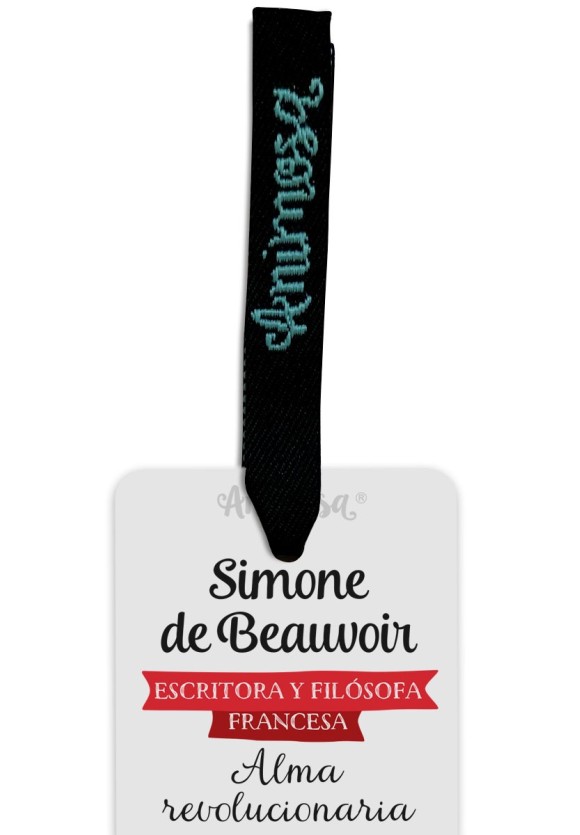 Marcapáginas Simone de Beauvoir