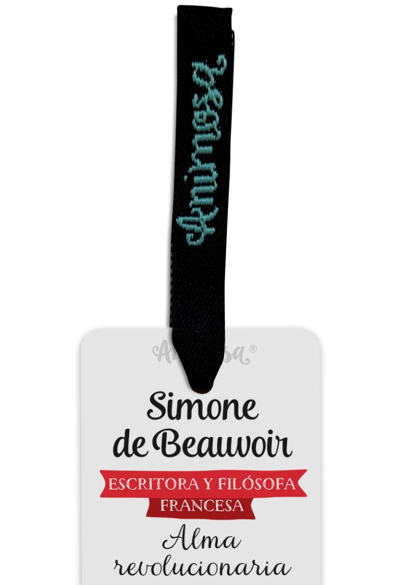 Marcapáginas Simone de Beauvoir