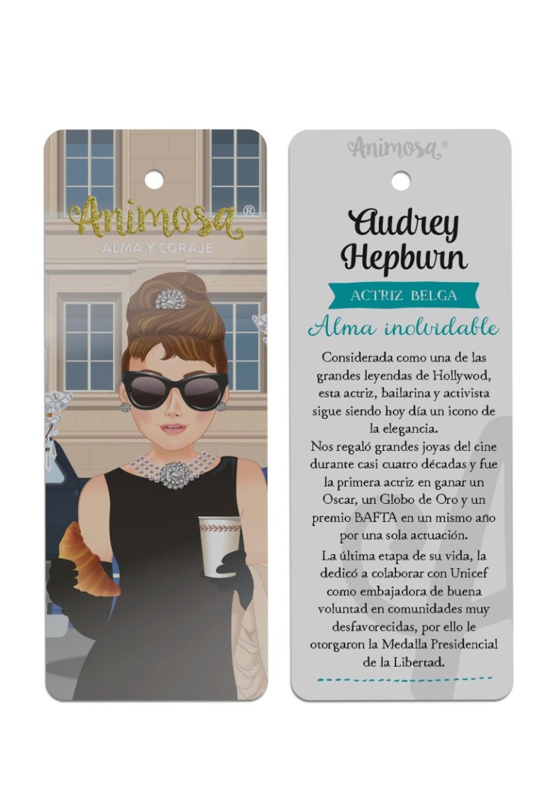 Marcapáginas Audrey Hepburn