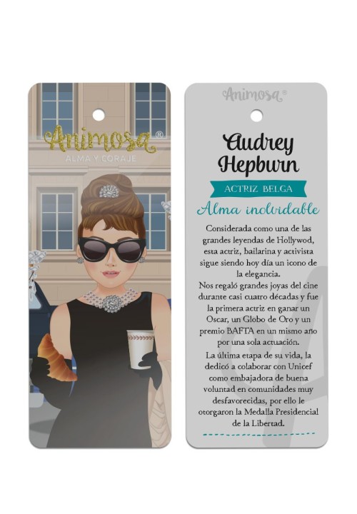Marcapáginas Audrey Hepburn