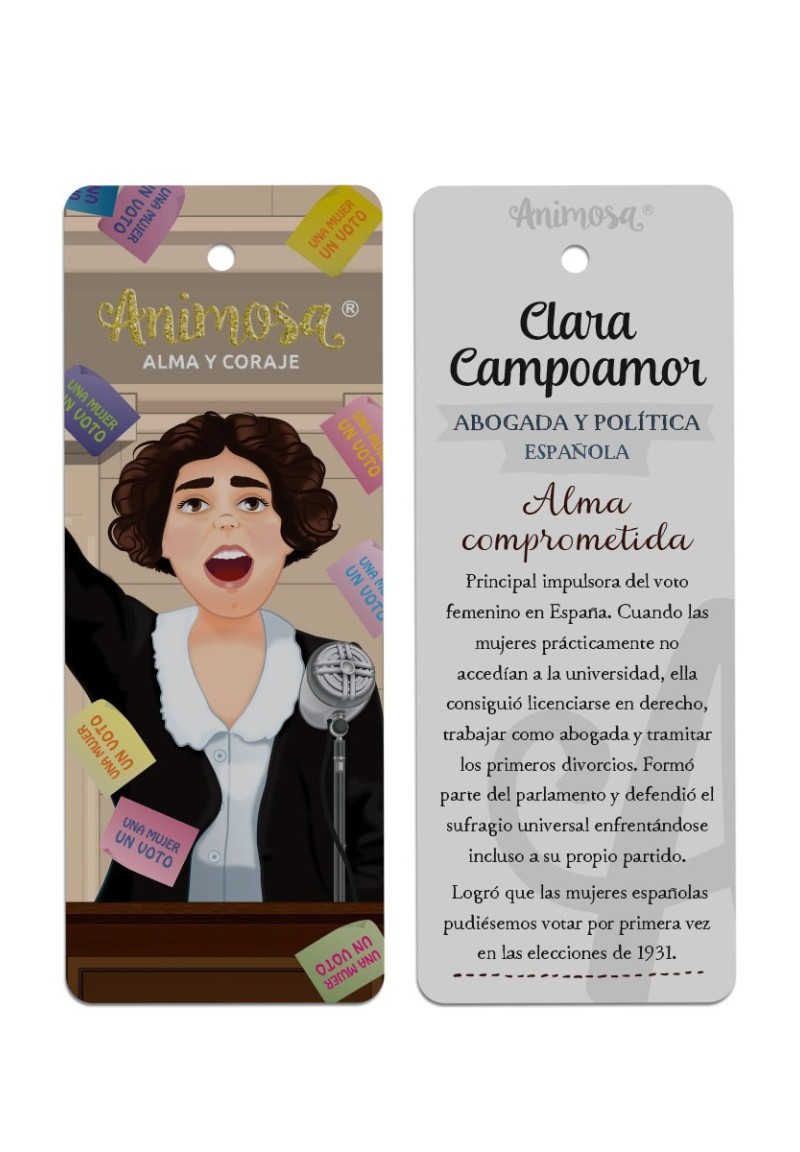 Marcapáginas Clara Campoamor