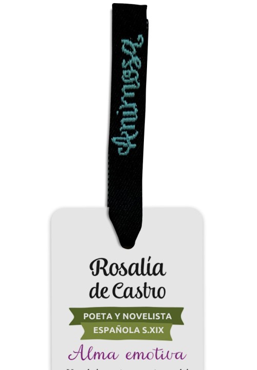 Marcapáginas Rosalía de Castro