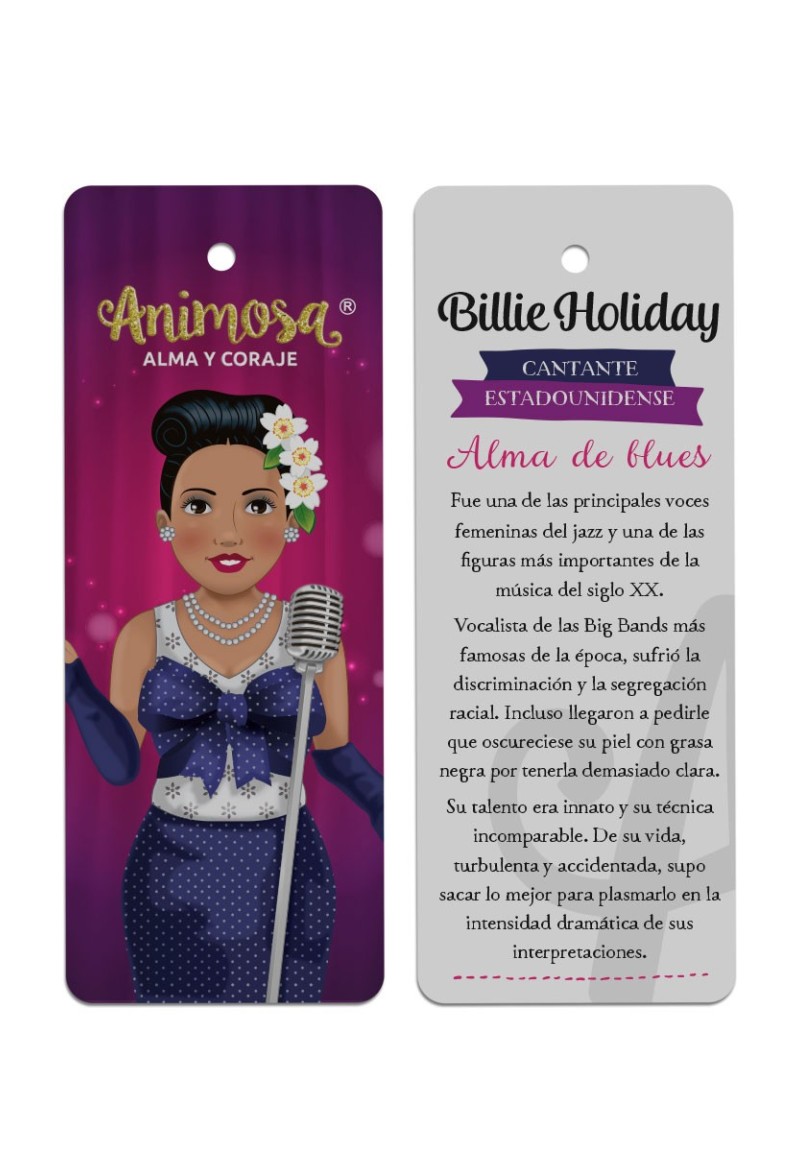 Marcapáginas Billie Holiday