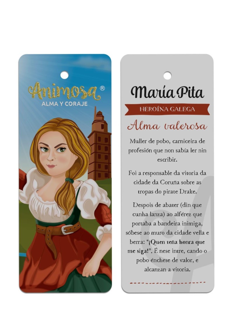 Marcapáxinas María Pita
