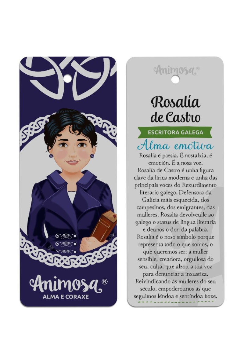 Marcapáxinas Rosalía Celta