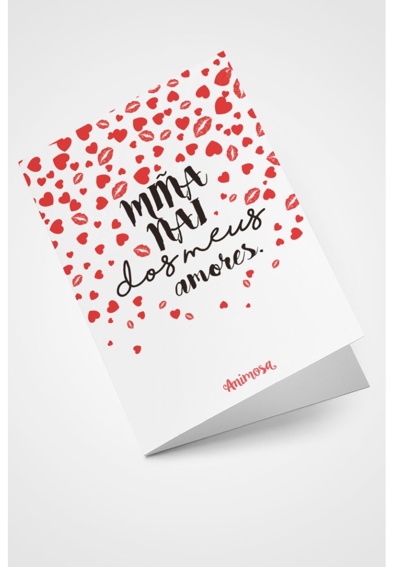 Tarxeta Miña nai dos meus amores