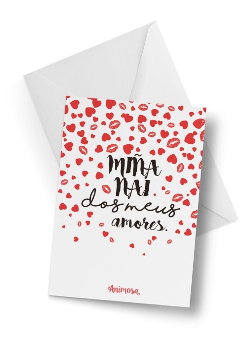 Tarxeta Miña nai dos meus amores