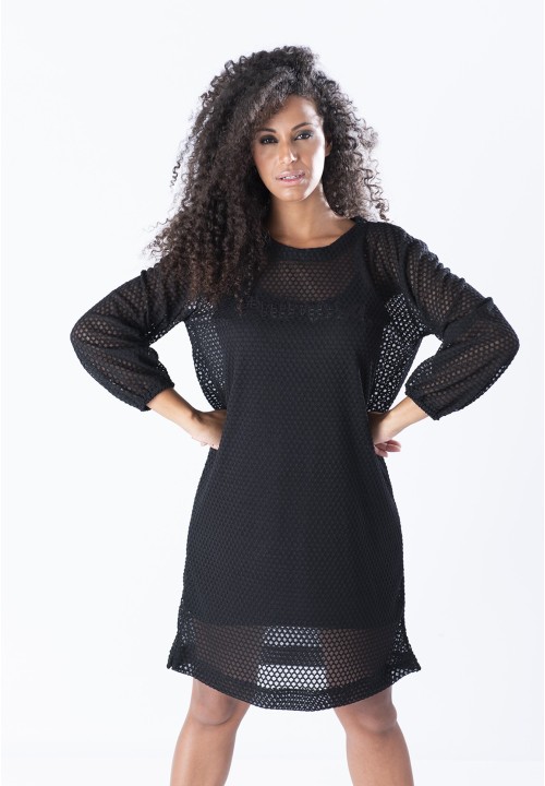 Vestido Rejilla