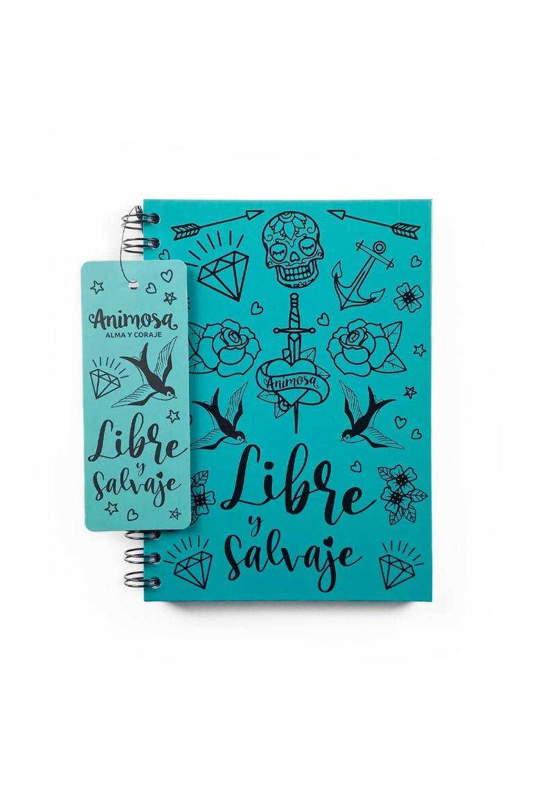 Libreta A5 Libre y salvaje