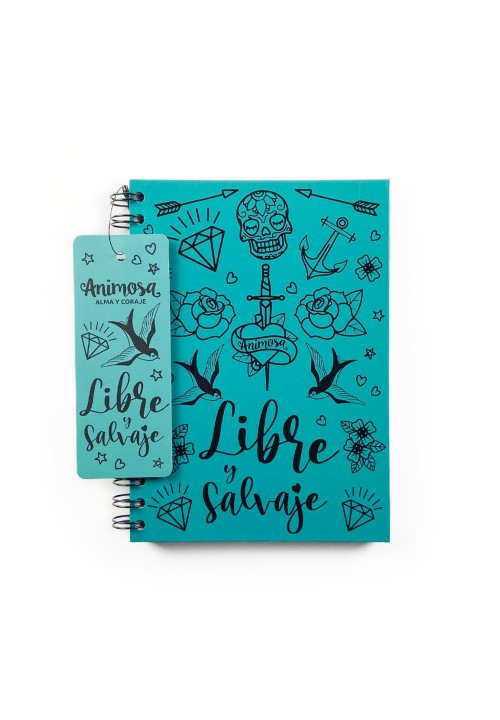 Libreta A5 Libre y salvaje