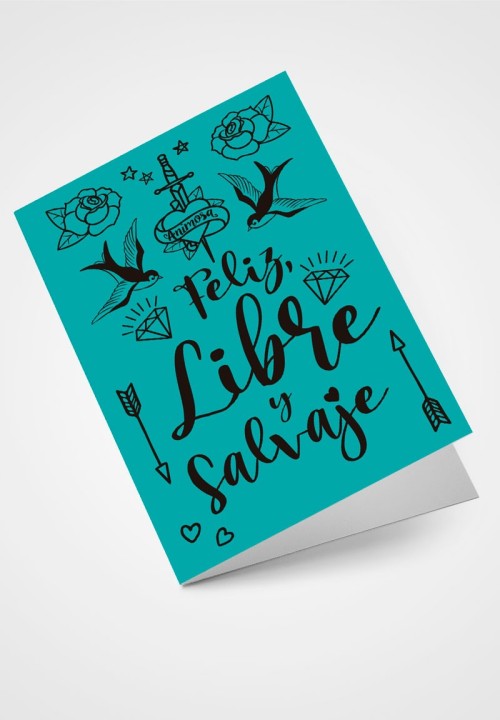 Tarjeta Libre y Salvaje