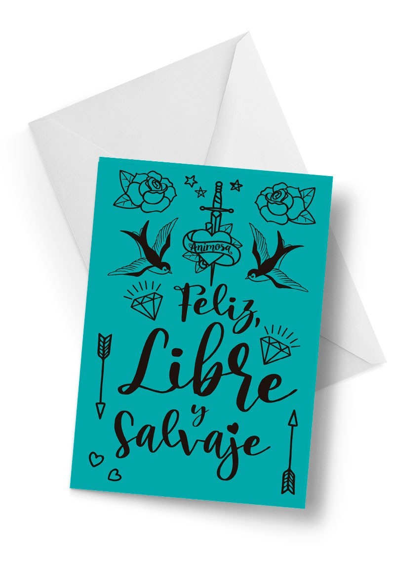 Tarjeta Libre y Salvaje