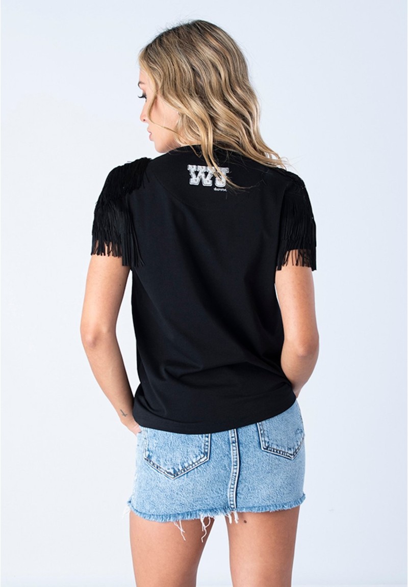 Camiseta Wanda Rockabilly negra