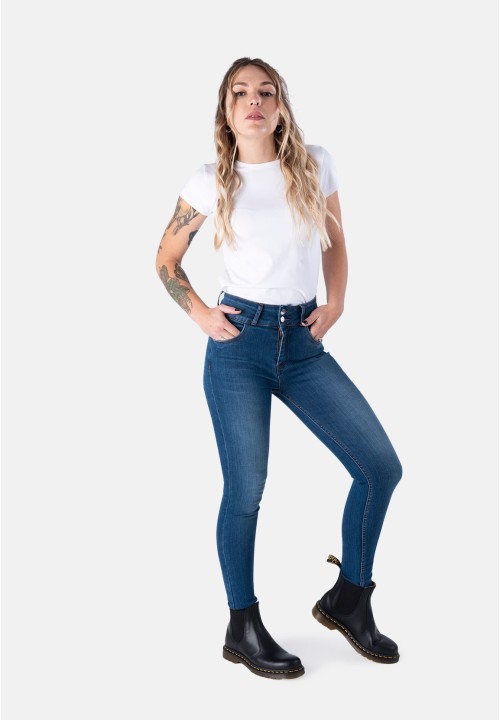 Vaquero Slim Azul