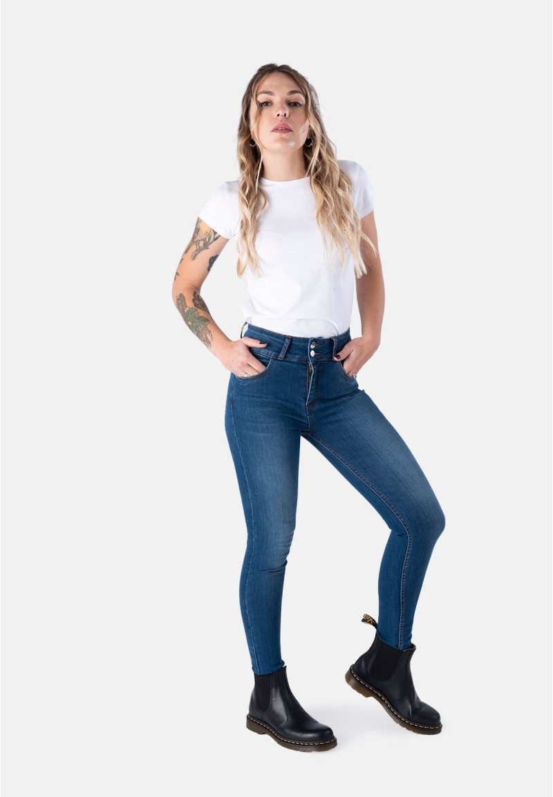 Vaquero Slim Azul