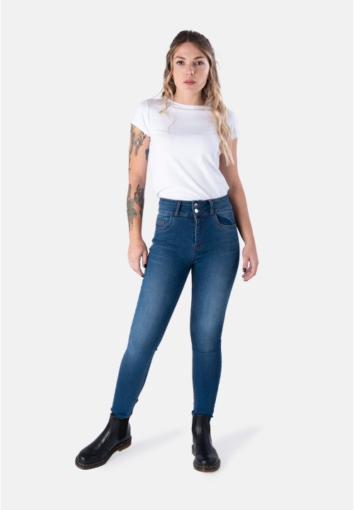 Vaquero Slim Azul