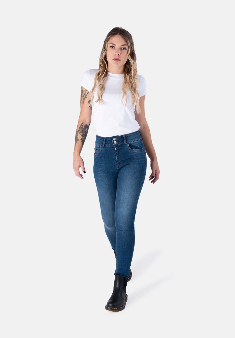 Vaquero Slim Azul