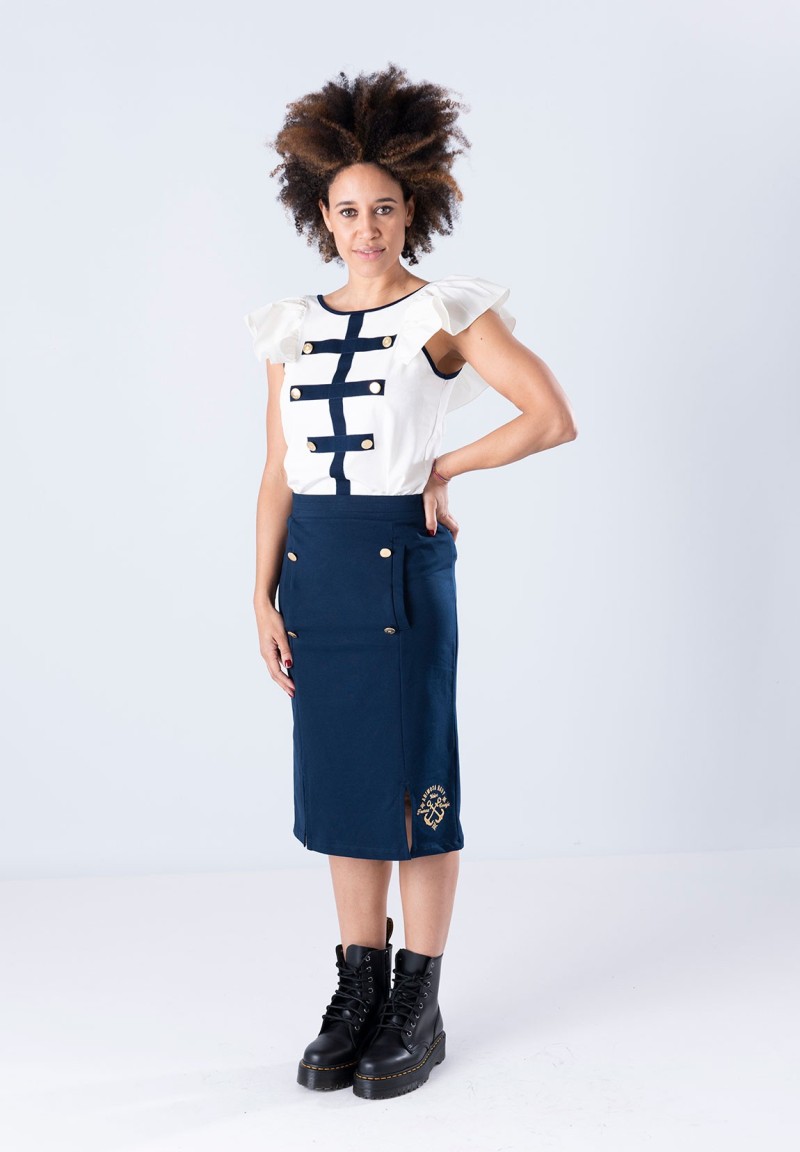 Falda Animosa Navy