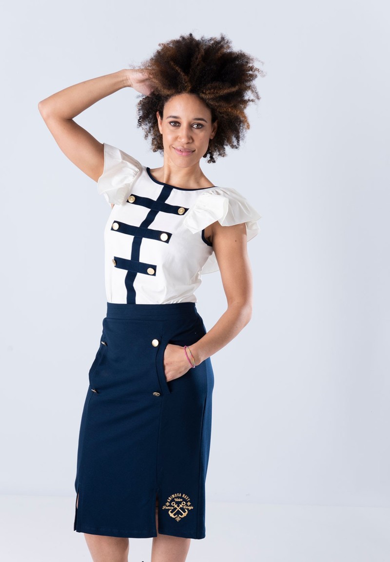 Falda Animosa Navy