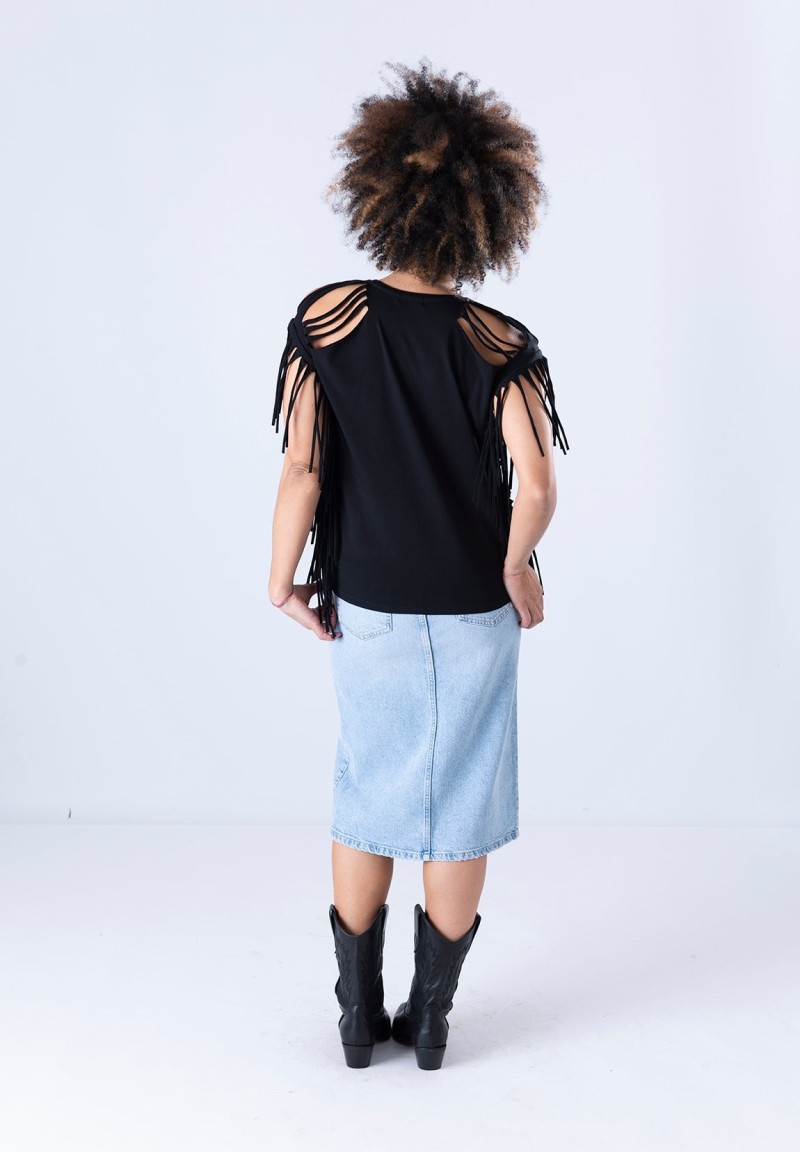 Camiseta Cherokee Negra