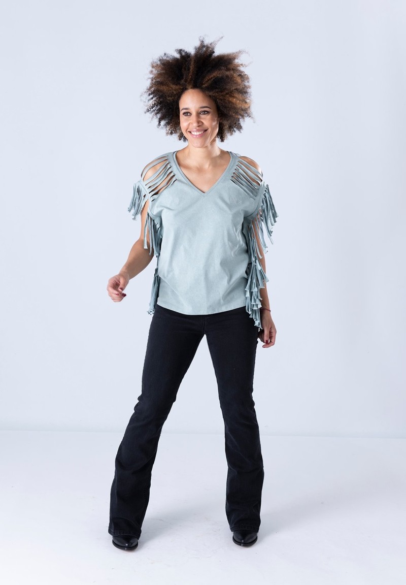 Camiseta Cherokee Azul
