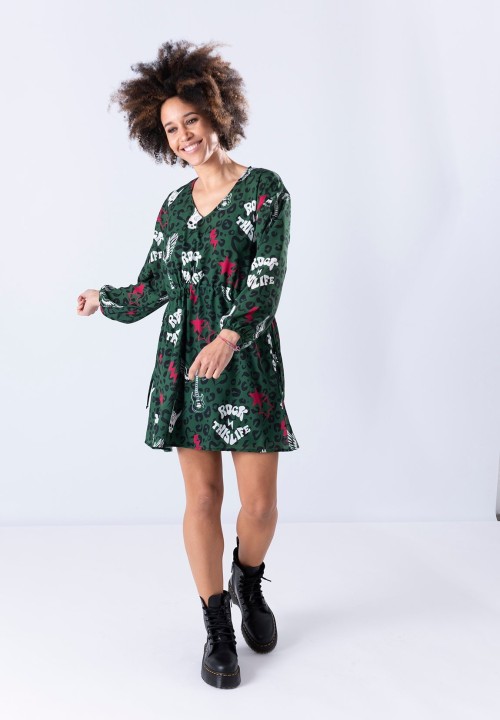 Vestido Rock This Life